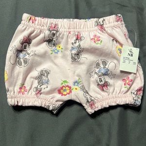 NB NWT Minnie Mouse Baby Shorts/Bloomers